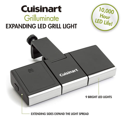 Luz LED de parrilla expandible Grilluminate Cuisinart CGL-330