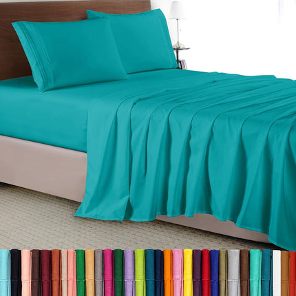 Elegant Comfort 4 Piece 1500 Thread Count Luxury S
