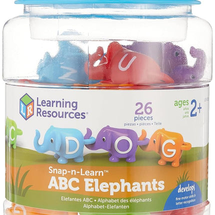 Learning Resources Snap-n-Learn Abc Elephants