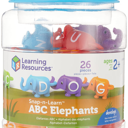 Learning Resources Snap-n-Learn Abc Elephants