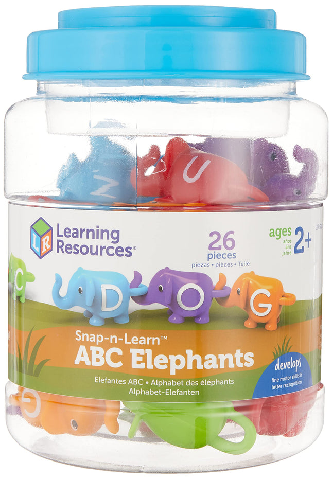 Learning Resources Snap-n-Learn Abc Elephants