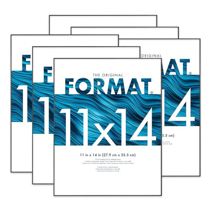 MCS Format Frame, Black, 11 x 14-Inch, Set of 6