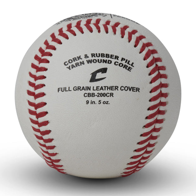Champro Cal Ripken Baseball, Full Grain Leather Cover Cal Ripken Baseball, 12