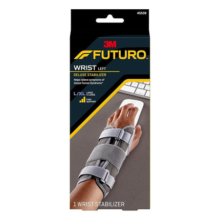 3M Futuro™ Deluxe Wrist Stabiliser, Left Hand, Lar