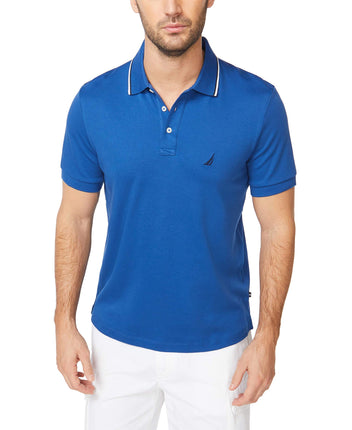 Nautica Men's Classic Fit Short Sleeve Solid Soft 