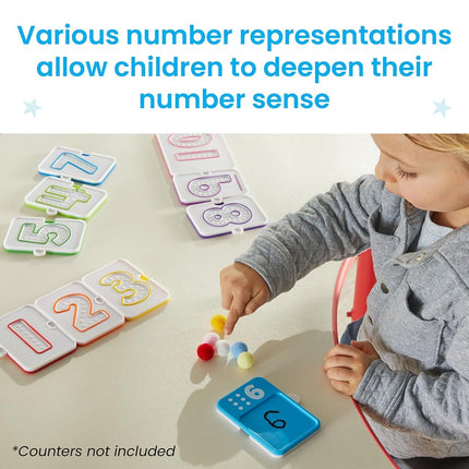 Learning Resources Sensory Number Trays, Educational Toys for 3+ Year Olds, Finger Tracing Board to Learn Maths, Number Tracing, Count from 1-10, Classroom Resources