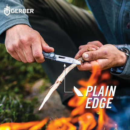 Gerber Gear Armbar Slim Drive Pocket Knife Multitool with Screwdriver, Onyx