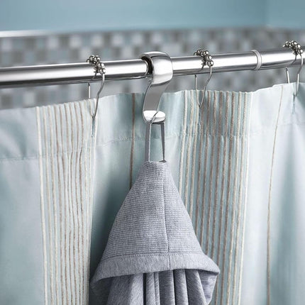 Moen SR2100CH Lot de 12 anneaux de douche, chrome