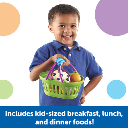 Learning Resources New Sprouts Healthy Basket Bundle (Beakfast, Lunch, Dinner)