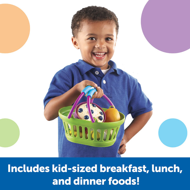 Learning Resources New Sprouts Healthy Basket Bundle (Beakfast, Lunch, Dinner)
