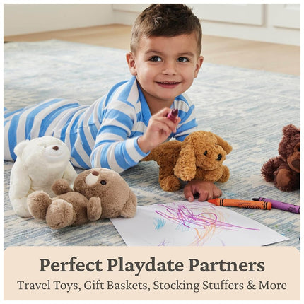 GUND Forever Friends Littles Kai 7-Inch Teddy Bear Plush Toy, Ages 1+