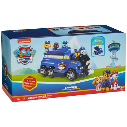 PAW Patrol Team Cruiser Vehicle With 6 Collectible Pup Figures