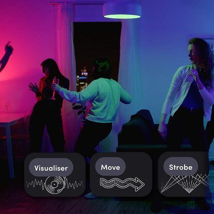 LIFX Color, A19 1100 lumens, Ampoule LED intelligente Wi-Fi, Milliards de couleurs et de blancs, Aucun pont requis, Compatible avec Alexa, Hey Google, HomeKit et Siri