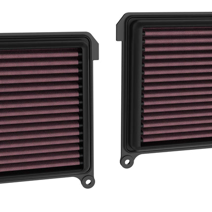 K&N HA-1120 Replacement Air Filter, Red