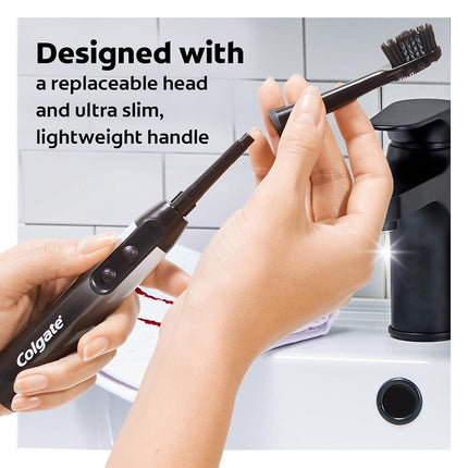 Colgate 360 Charcoal Sonic Powered Battery Toothbrush