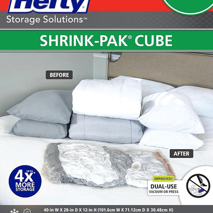Hefty Shrink-Pak 3 XL Cubes