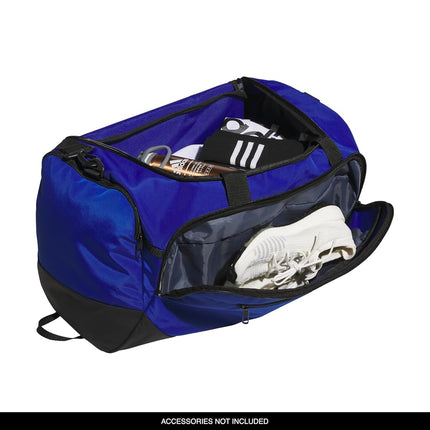 adidas Defender 5.0 Durable Duffle Bag for Sports, Gym and Travel, Royal Blue, Medium (59L)