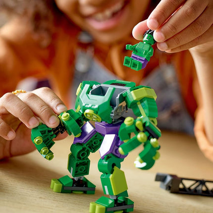 LEGO 76241 Marvel Hulk Mech Armour, Avengers Action Figure Set, Collectable Super Hero Buildable Toys for Boys and Girls Aged 6 Plus, Gift Idea