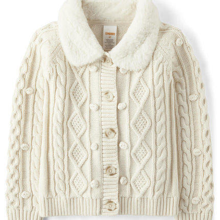 Gymboree Girls' and Toddler Long Sleeve Cardigan S