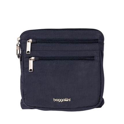 Baggallini Securtex Anti-Theft Crossbody, French N