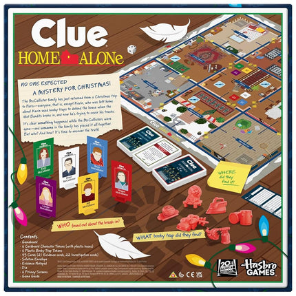 Hasbro Gaming CLUE Home Alone