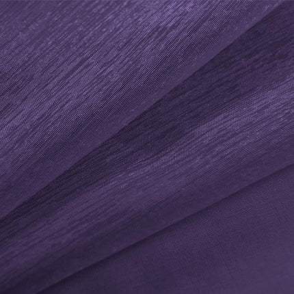 KOUFALL Purple Curtains 84 Inch Length for Girls Bedroom Set of 2 Panels Grommet Window Semi Voile Drapes Purple Sheer Curtains for Living Room Kids Decor Dark Royal Purple 52x84 Long