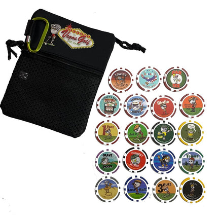 Vegas Golf VIP Edition 19(pcs) Game with Free Tee Bag…