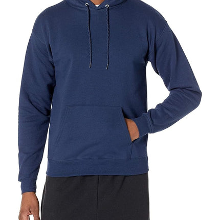Hanes ComfortBlend EcoSmart Men`s Pullover Hoodie Sweatshirt, P170, 3XL, Deep