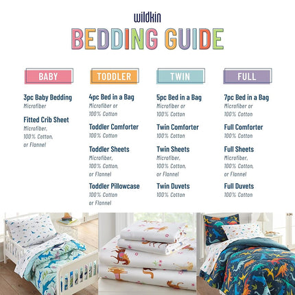 Wildkin Olive Kids Trains, Planes, Trucks Toddler Comforter