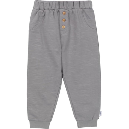 Gerber boys Toddler Boys' 3-piece Top, Hooded Top and Jogger SetToddler Boys' 3-Piece Top, Hooded Top and Jogger Set, Grey, 4T