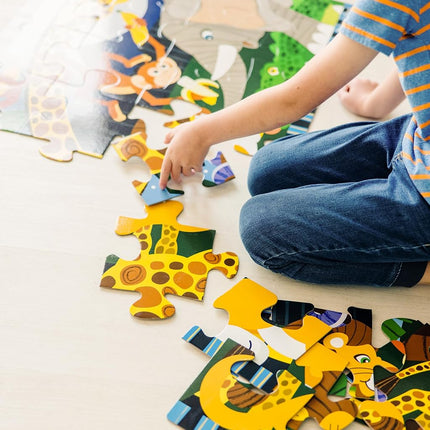 Melissa & Doug Safari Social Floor Puzzle (2'x3')