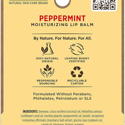 Burt's Bees Peppermint Lip Balm Blister - 0.15oz Lip Balm
