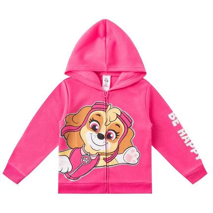 Paw Patrol Nickelodeon Skye, Marshall and Rubble Girls Hoodie, T-Shirt, and Legging Pants Set for Toddler and Big Kids, Pink, 3T