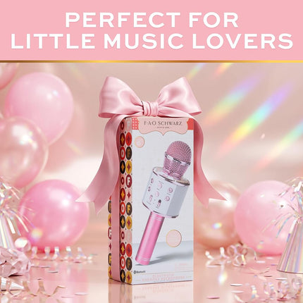 FAO Schwarz® Bluetooth® Karaoke Microphone with Vocal Effects