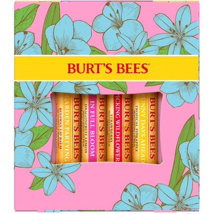 Burt's Bees Lip Balm Gift Set, Beeswax, Strawberry