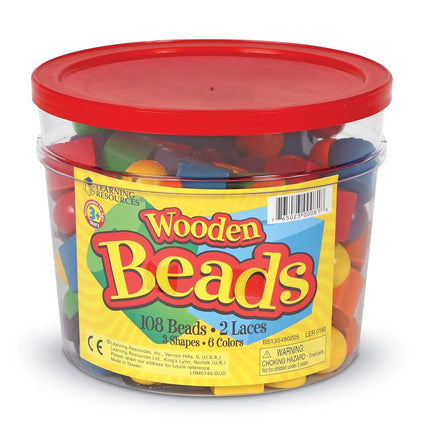 Learning Resources LER0140 Beads in a Bucket, Multi-Color, S