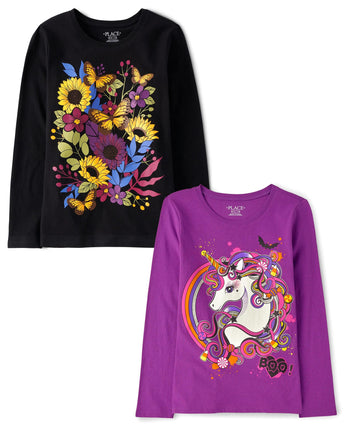 The Children's Place Girls' All Holidays Long Slee