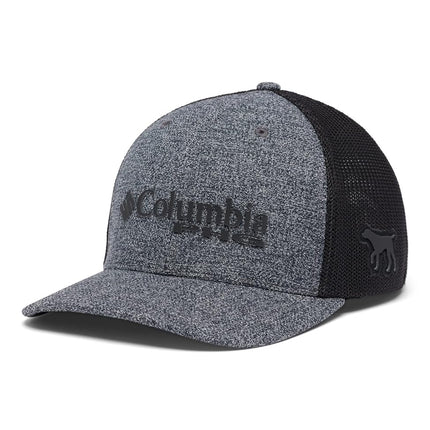 Columbia Women's PHG Logo Mesh Ball Cap, Charcoal Heather, Dog, S/M