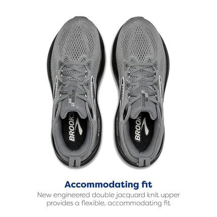 Brooks, Primer Gray/Ebony/Bluewash, 13 US X-Wide