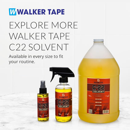 Walker Tape C22 Solvent 120ml Spray For Lace Wigs & Toupees