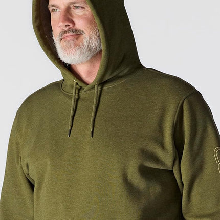 Carhartt Men's Midweight Sleeve Logo Hooded Sweatshirt (Regular and Big & Tall Sizes) Sweatshirt (Pack of 1), S