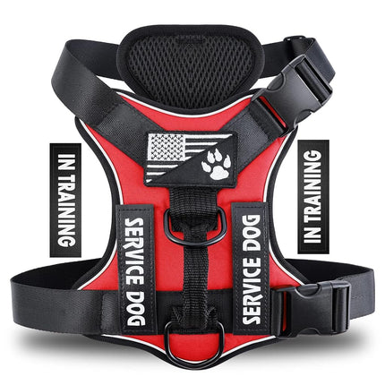 Demigreat Service Dog Harness, Reflective Dog Vest
