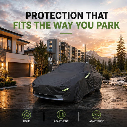 Morhept Car Cover for Tesla Model Y Waterproof Outdoor Cover