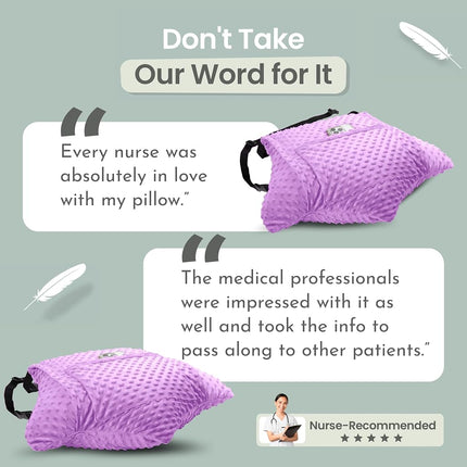 MOYOAMA Hysterectomy Pillow Post Surgery for Hysterectomy Recovery Must Haves- Surgery Pillow for Abdomen, Abdominal Pillow Post Surgery, Abdominal Surgery Recovery Pillow for Hysterectomy Gifts