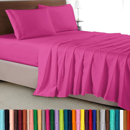 Elegant Comfort Luxury 4-Piece Bed Sheet Set - Lux