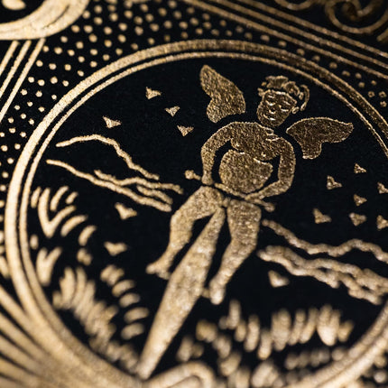 Bicycle Black and Gold Metalluxe Playing Cards – Premium Foil Metalluxe Deck– Classic Poker Size, Collectible Luxury Design, Great for Game Night, Gifting, and Stocking Stuffer