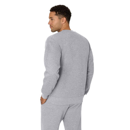 Hanes Mens Ultimate Cotton Heavyweight Athletic-sweatshirts, Light Steel, XL UK