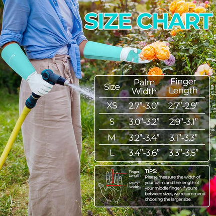 HANDLANDY Rose Pruning Gloves for Men Women, Thorn Proof Gardening Gloves