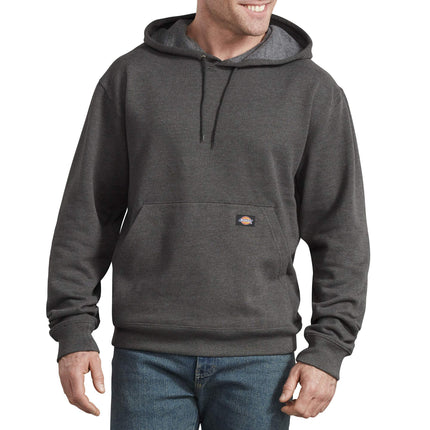 Dickies Men's Big Tall Pullover Fleece Hoodie Jacket, Dark Heather, 4XL