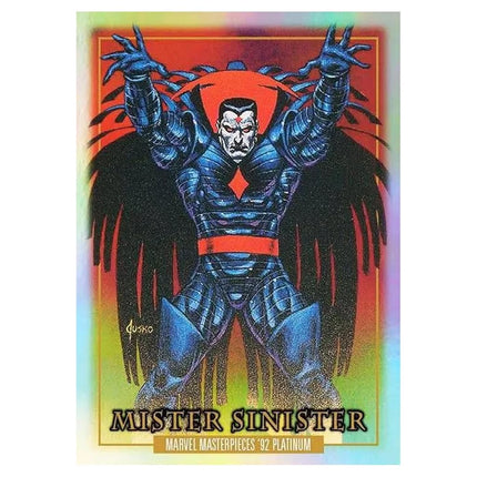 Upper Deck 2024 Marvel Masterpieces '92 Platinum Blaster Box - 24 Count Collectible-Card Box Blaster